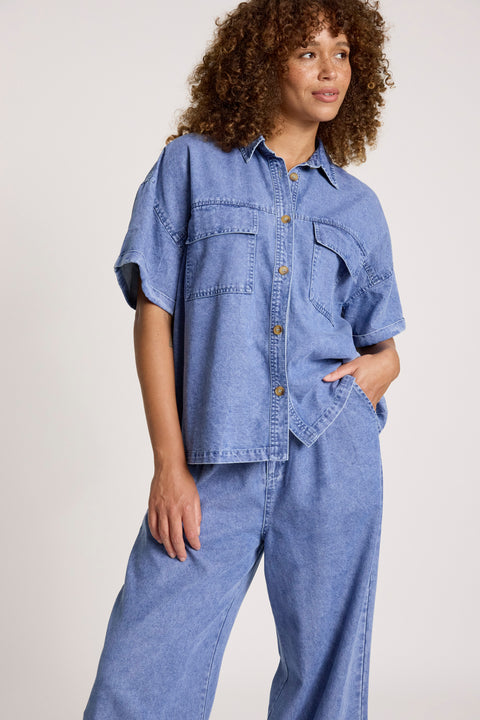 Bodhi Denim Shirt - Willow Collective Mudgee