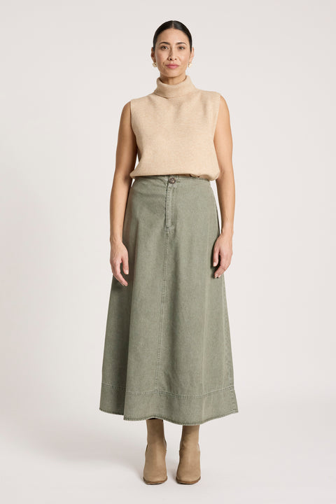 Bodhi Denim Skirt - Willow Collective Mudgee
