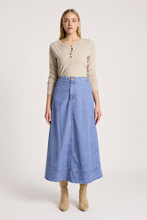 Bodhi Denim Skirt - Willow Collective Mudgee