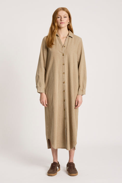 Bodhi Denim Shirt Dress - Willow Collective Mudgee