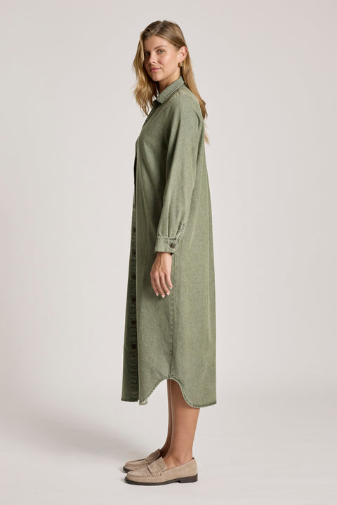 Bodhi Denim Shirt Dress - Willow Collective Mudgee