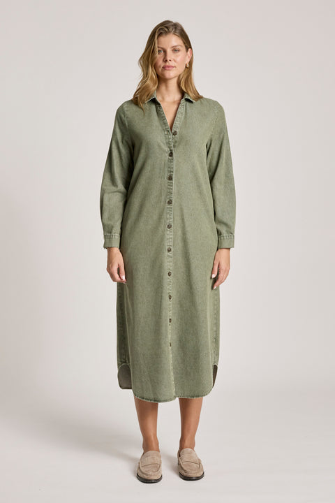 Bodhi Denim Shirt Dress - Willow Collective Mudgee