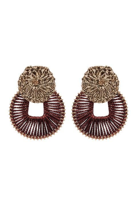 Berber Woven Earring - Willow Collective Mudgee