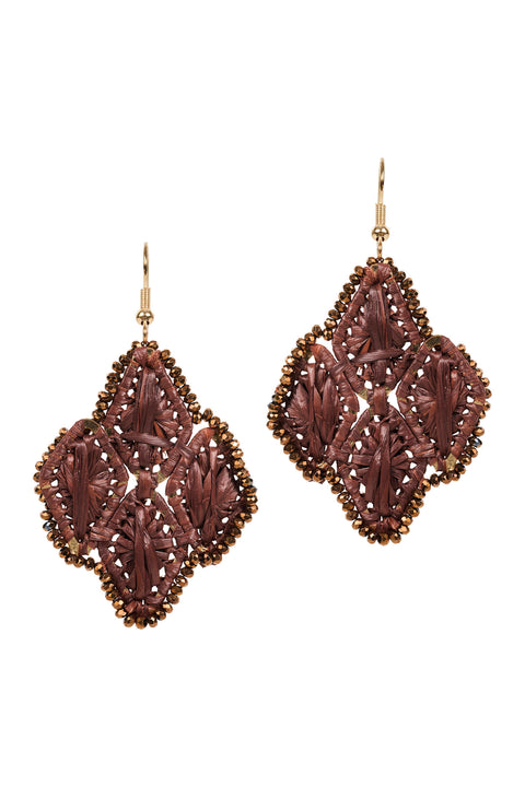 Berber Woven Earring - Willow Collective Mudgee