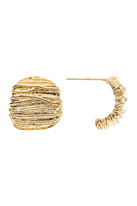 Roma Dome Earring - Willow Collective Mudgee