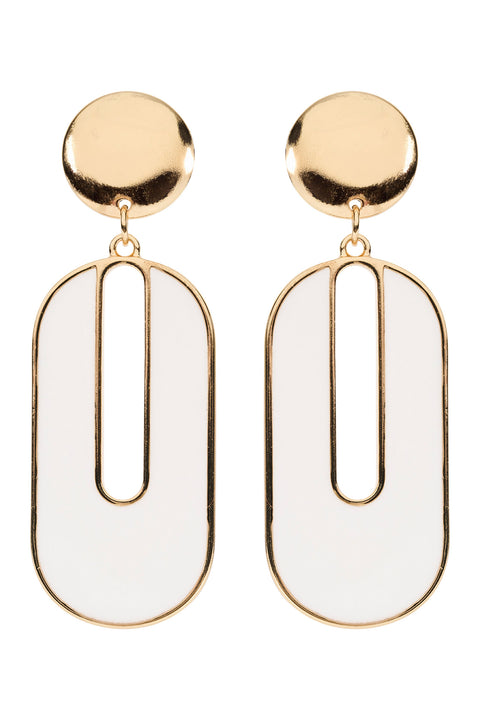 Amira Oval Earring - Willow Collective Mudgee