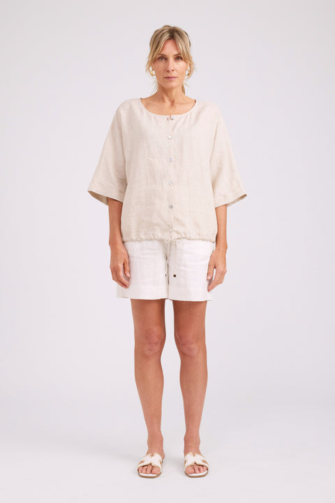 Studio Button Top/Jacket - Willow Collective Mudgee