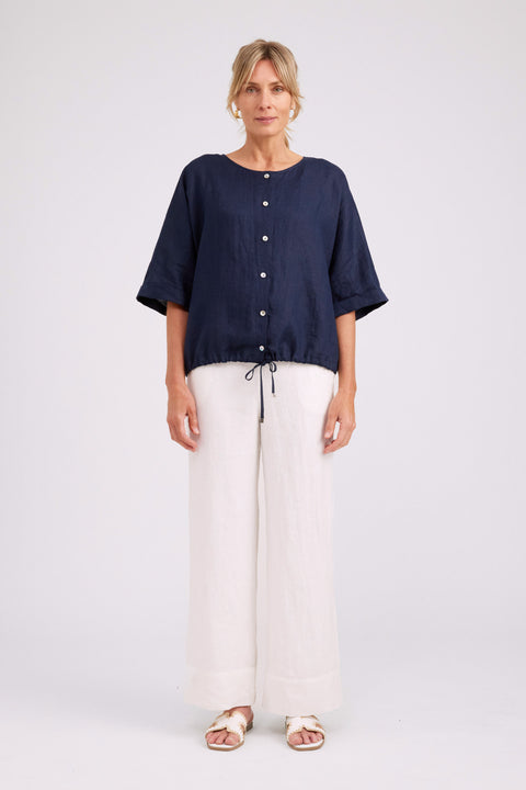Studio Button Top/Jacket - Willow Collective Mudgee