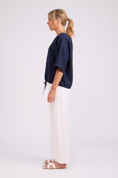 Studio Button Top/Jacket - Willow Collective Mudgee