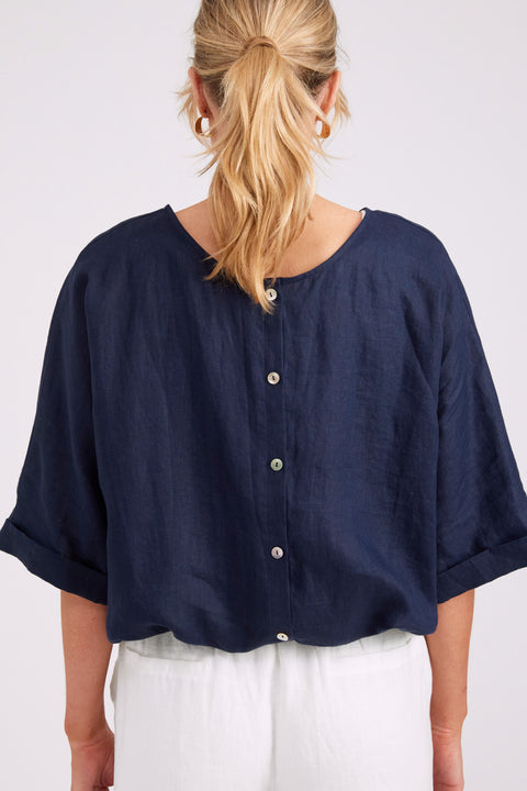 Studio Button Top/Jacket - Willow Collective Mudgee