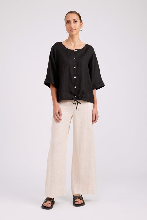 Studio Button Top/Jacket - Willow Collective Mudgee