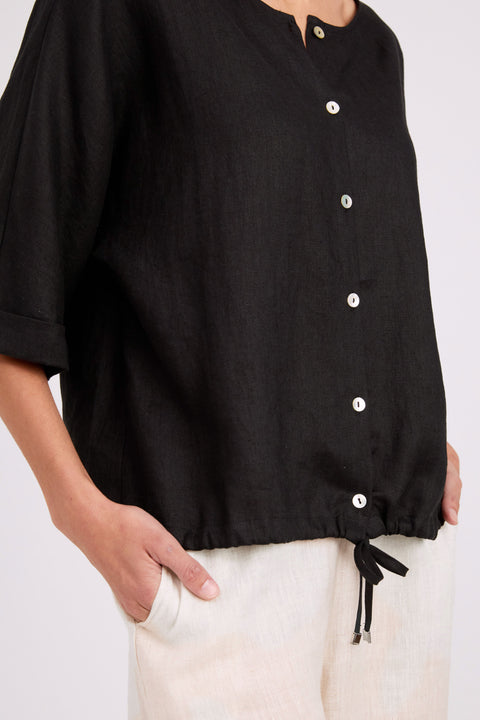 Studio Button Top/Jacket - Willow Collective Mudgee