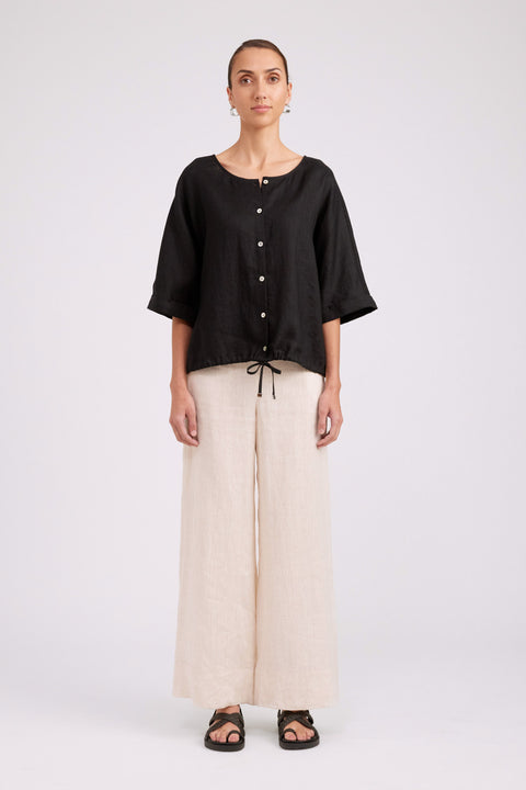 Studio Button Top/Jacket - Willow Collective Mudgee