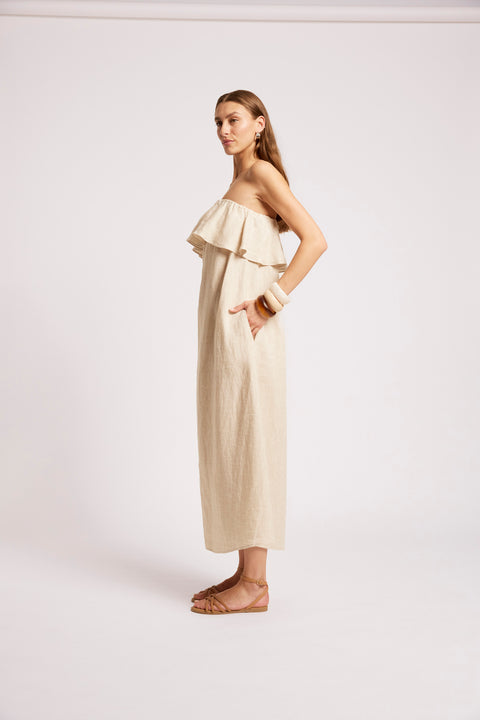 Maris Strapless Dress - Willow Collective Mudgee