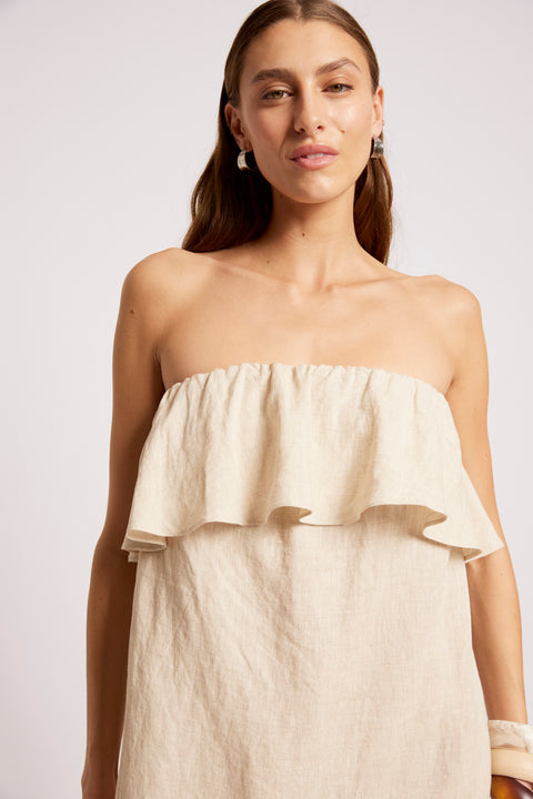 Maris Strapless Dress - Willow Collective Mudgee