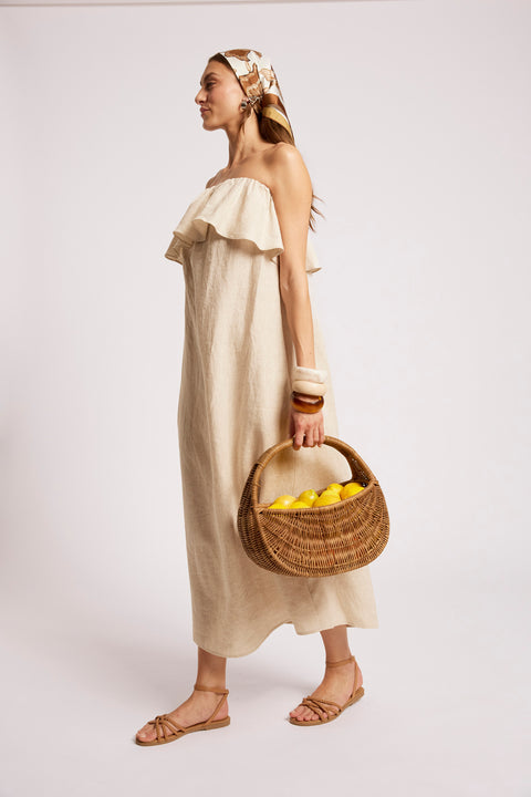 Maris Strapless Dress - Willow Collective Mudgee