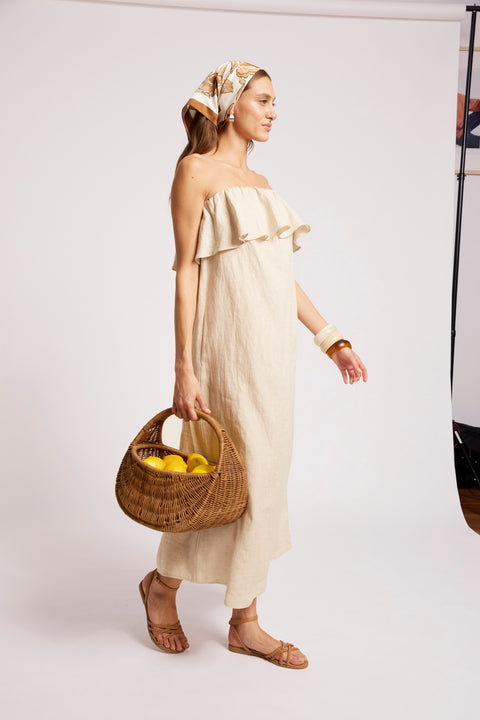 Maris Strapless Dress - Willow Collective Mudgee