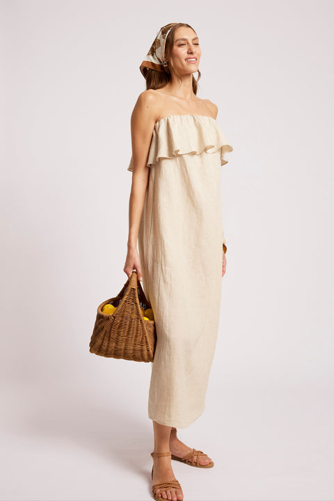 Maris Strapless Dress - Willow Collective Mudgee
