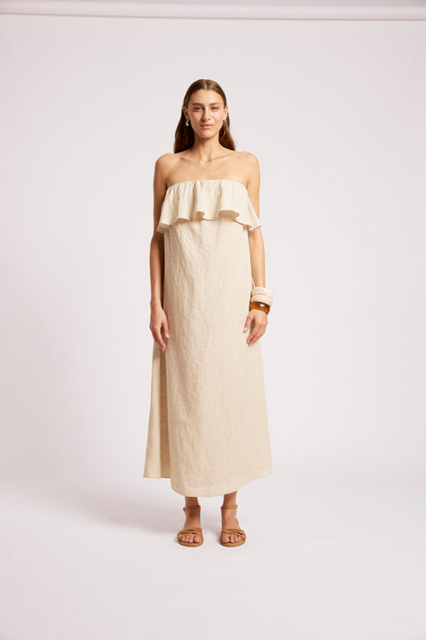 Maris Strapless Dress - Willow Collective Mudgee