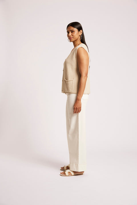 Maris Knit Vest - Willow Collective Mudgee