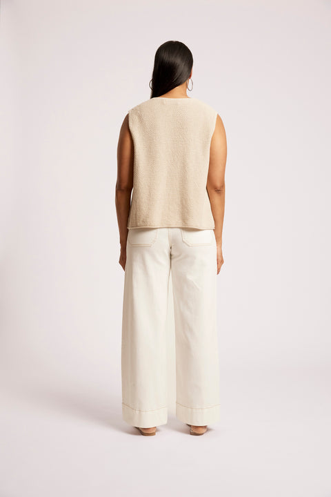 Maris Knit Vest - Willow Collective Mudgee