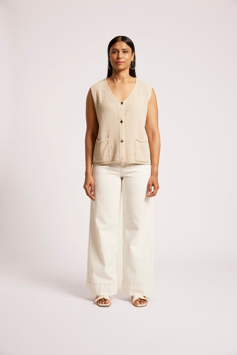 Maris Knit Vest - Willow Collective Mudgee