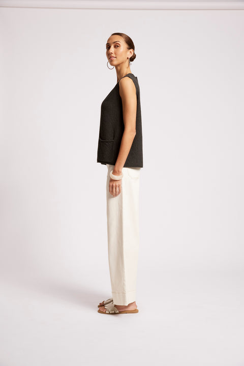 Maris Knit Vest - Willow Collective Mudgee