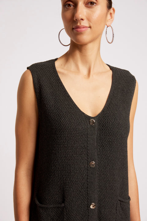 Maris Knit Vest - Willow Collective Mudgee