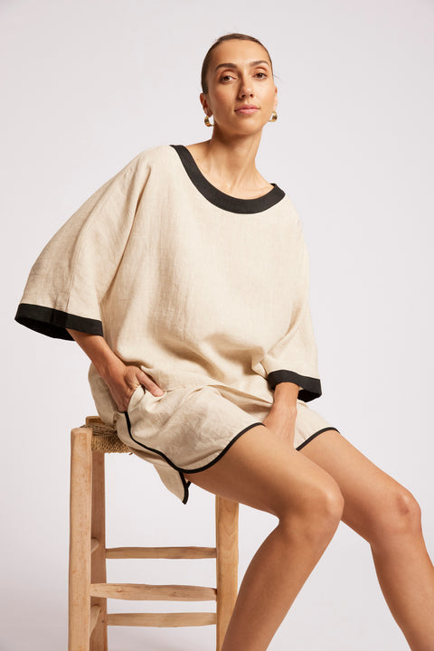 Maris Relaxed Splice Top - Willow Collective Mudgee