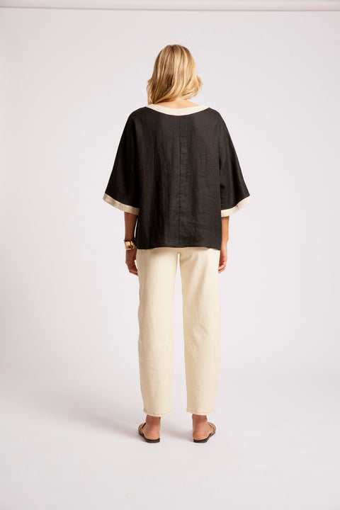 Maris Relaxed Splice Top - Willow Collective Mudgee