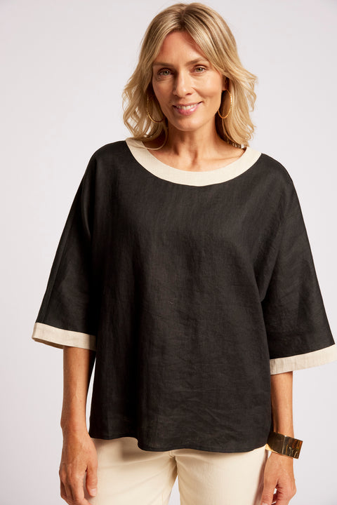 Maris Relaxed Splice Top - Willow Collective Mudgee