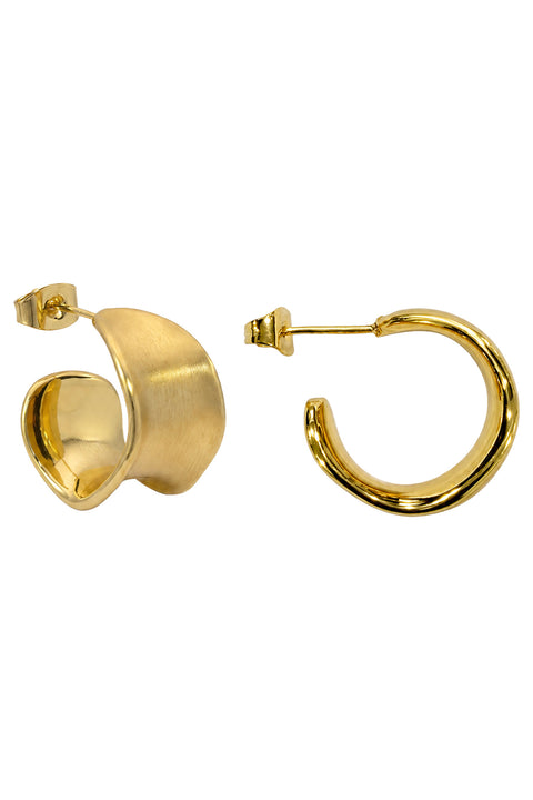 Olivera Curve Earring - Willow Collective Mudgee
