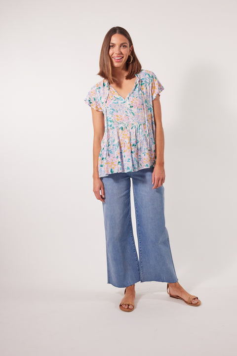 Botanical Tiered Top