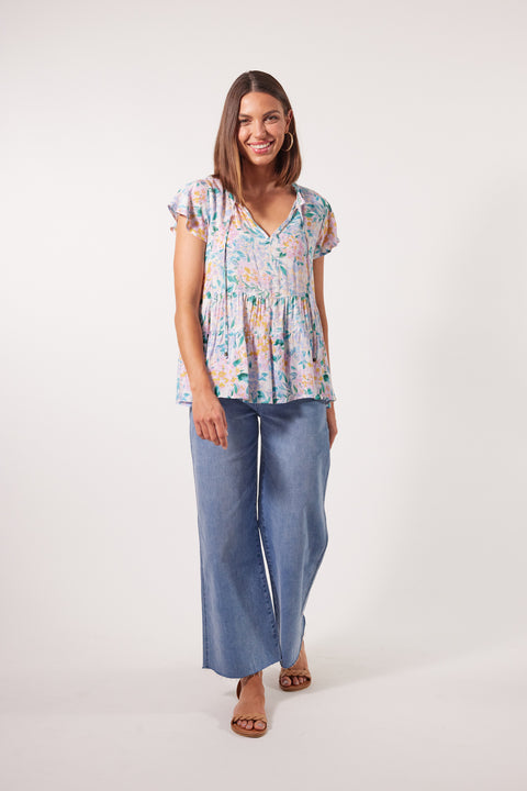 Botanical Tiered Top