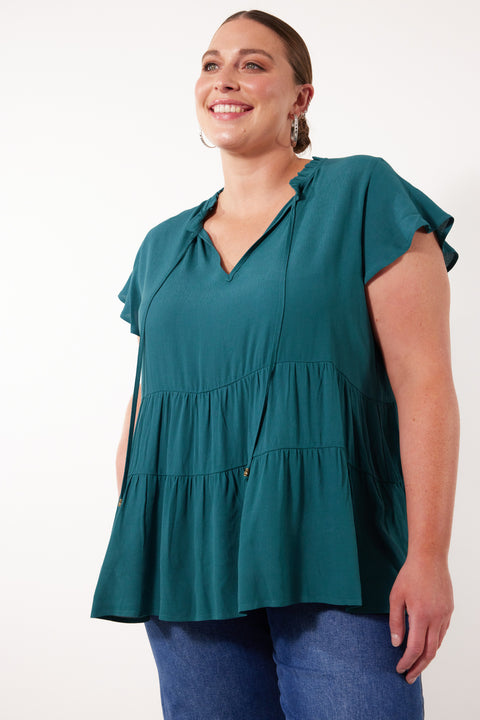 Botanical Tiered Top