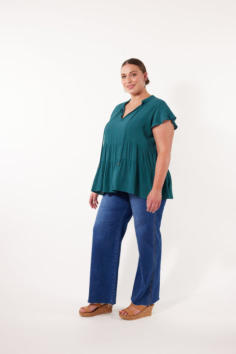 Botanical Tiered Top