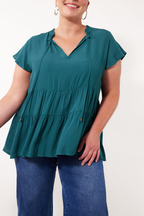Botanical Tiered Top