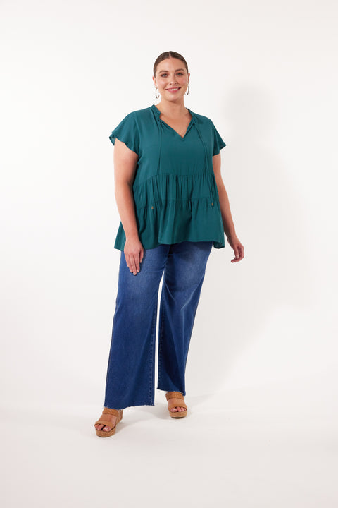 Botanical Tiered Top