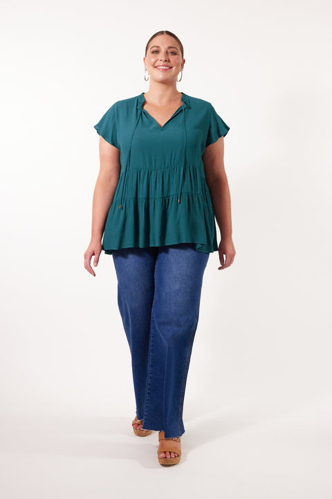 Botanical Tiered Top