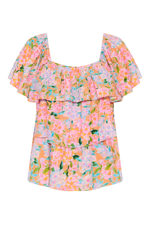 Flora Tiered Top