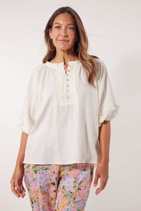 Flora Lace Top