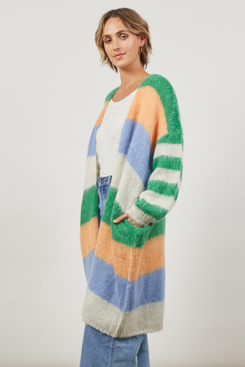 Serene Stripe Cardigan