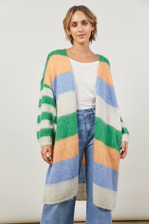 Serene Stripe Cardigan