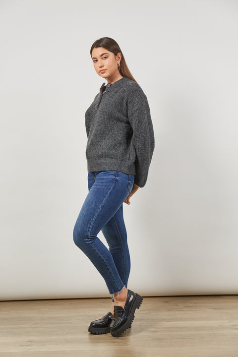 Avenue Button Jumper