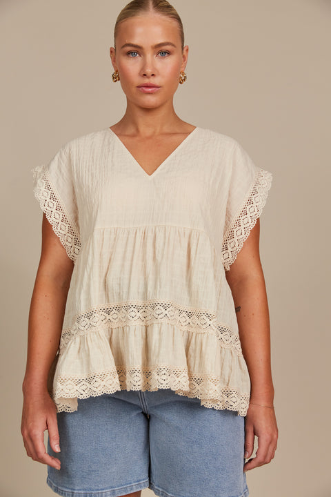Fleur VNeck Top