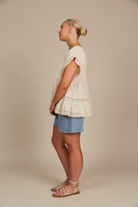 Fleur VNeck Top