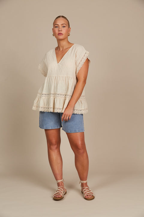 Fleur VNeck Top
