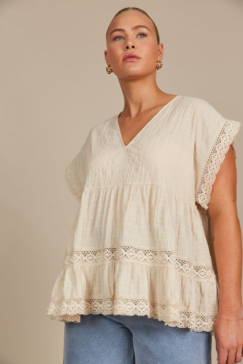 Fleur VNeck Top