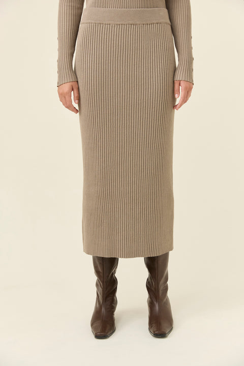 Juno Knit Skirt - Willow Collective Mudgee