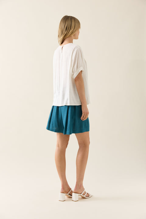 Ingrid Pleat Top